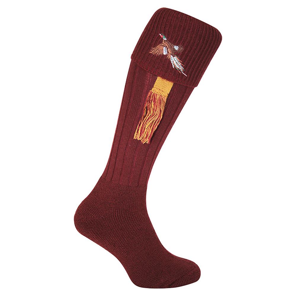 Jack Pyke Unisex Adult Pheasant Shooting Socks with Garters