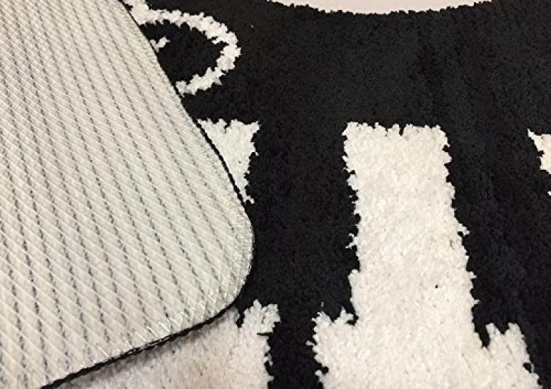 Rubitas Piano Mat for and Stylish Interior Design Bathroom, Entryway, Indoor/Outdoor Use, Kitchen, Toilet, (Black)