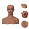 Манекен Голова Женская Голова, с Плечом, Многофункциональный Манекен Бюст для Сережек