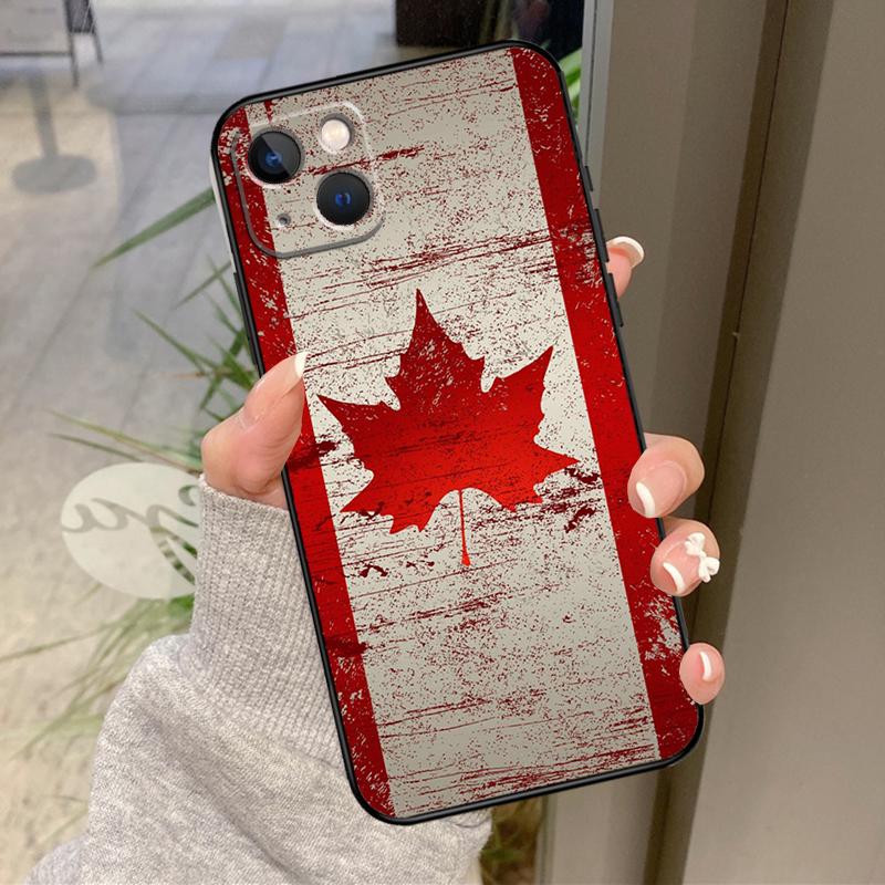 Канада Канадский Флаг Чехол Для iPhone 17 Pro Max 15 14 13 12 11 16 Pro Max Plus 12 13 Mini 16e 17 Air Задняя Крышка
