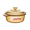 Прозрачный стеклянный горшок PYREX 1 л