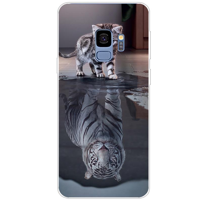Для Samsung Galaxy S9 S9 Plus SM- G960 G965 Plus Тонкий силиконовый чехол для задней панели для Samsung S9 Plus Модные чехлы для телефонов из ТПУ