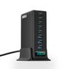 Multiport 640W 380W GaN 5C3A Type C 100W Super Fast Charging Power Charger Station for IPhone Apple for Laptop Portable Charger