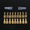 200PCS NEW 200pcs Durable Female Spade Electrical Crimp Terminal Butt Connector Insulated Wire