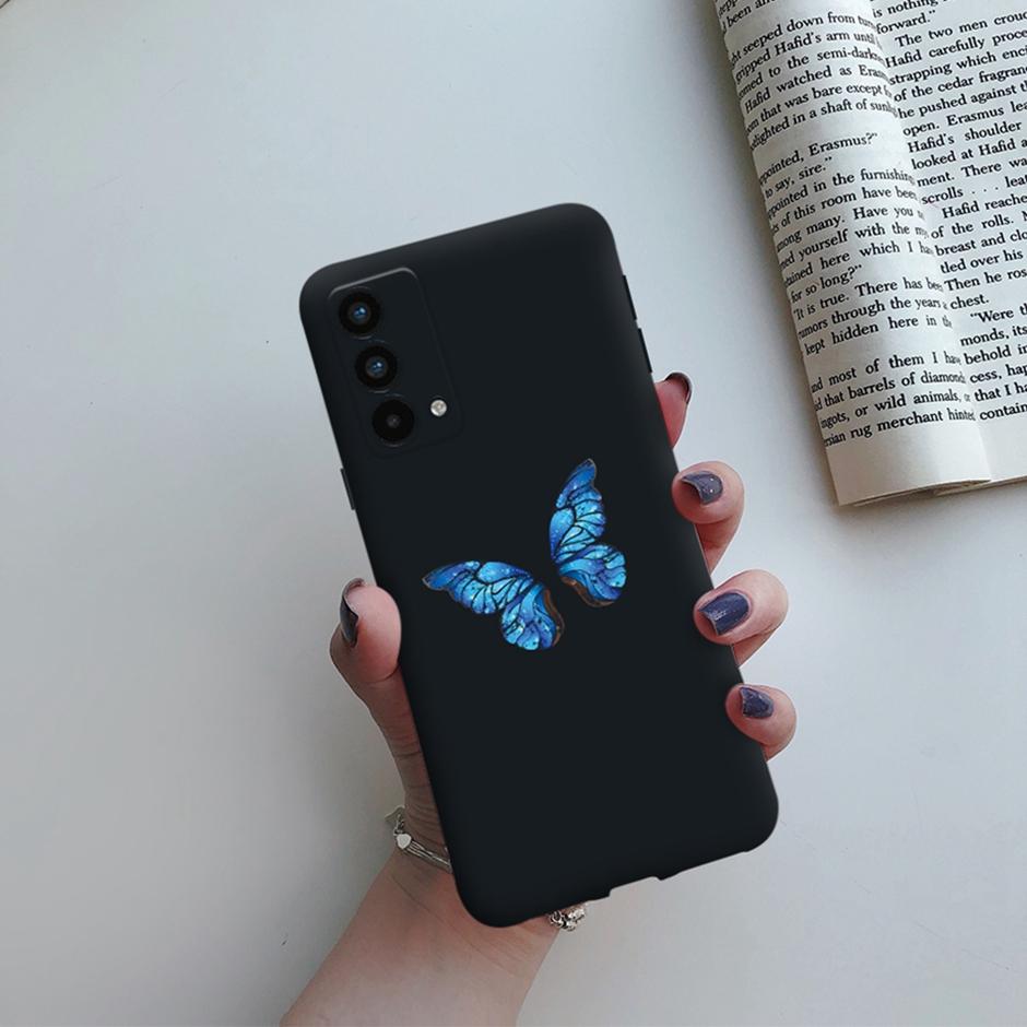 Чехол для OPPO Realme GT Master Edition Чехол Новый Модный Конфетный Цвет Милый Мультяшный TPU Ударопрочный Корпус Телефона Coque Fundas