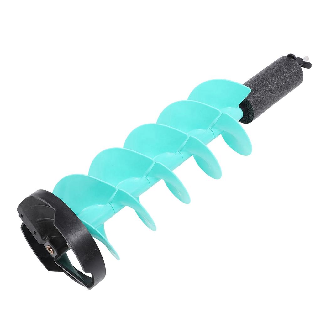 Зимний электрический буровой комплект с локационным наконечником, плавающим нейлоновым ледоколом, спиральным сверлом для глубоких скважин