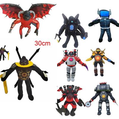 Skibidi Туалет Дракон Плюшевый Динамик Динамик Дрель Человек Часы Человек Титаны Телевизор Мужчина Женщина Компьютерщик Дрель Человек Оператор Кукла Игрушка