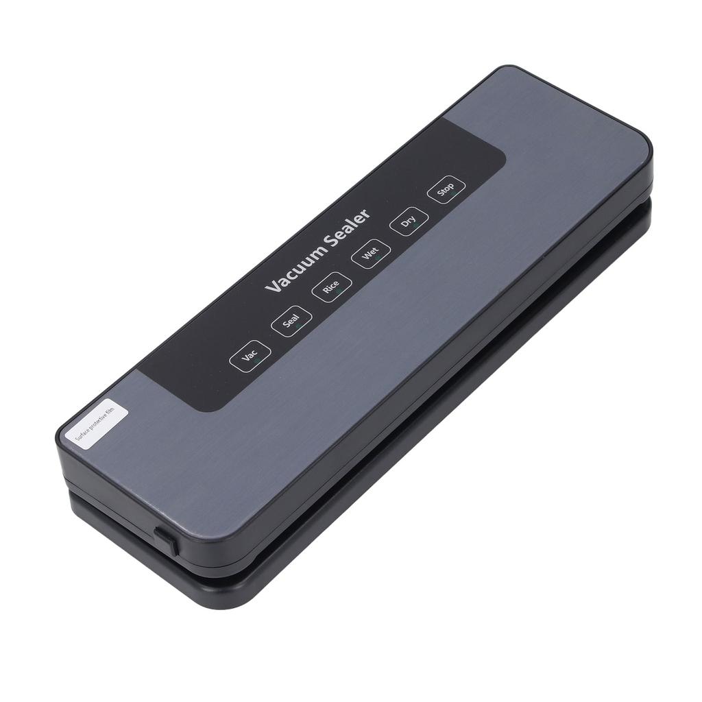 Автоматический вакуумный упаковщик с силой всасывания 80 кПа, упаковочная машина для хранения сухих и влажных продуктов с 50 пакетами