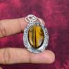 Tiger Eye Pendant, 925 Solid Sterling Silver Jewelry, Gemstone Pendant, Gift For Her Handmade Beautiful Jewelry