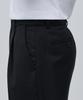 MUSINSA STANDARD Wool Blend Wide Hidden Banding Slacks [Black]