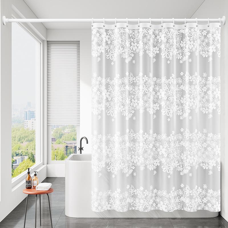 Mildew-Proof Waterproof Shower Room Curtain for Bathroom Partitions