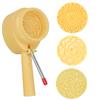 Pastries Mould with 4 Stamp Clear Pattern Ice Skin Mooncakes Mold ABS Plastics Dessert Making Moulds for Cooking Lover