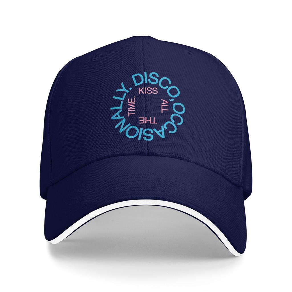 Men Women Harryed Stylesed Kiss All The Time Disco Occasionally Hats Fashion Baseball Cap  Dad Hat Daily Headewear Adjustable