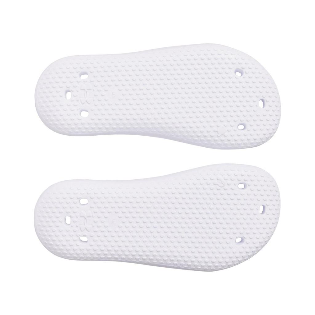 Under Armour Locker 5 Slide White Women Sneakers 3028095-100