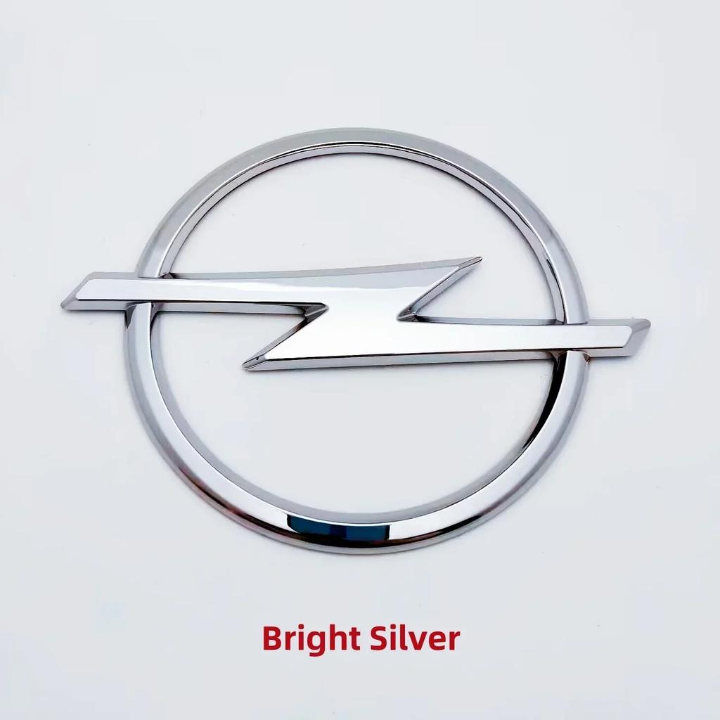 1pcs 3D 145mm  ABS Car Front Grille Hood Bonnet Emblem Rear Trunk Bumper Badge Logo Car Stickers Styling Accessories for Opel