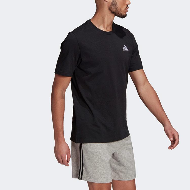 adidas Мужская футболка ESSENTIALS Черная GK9639