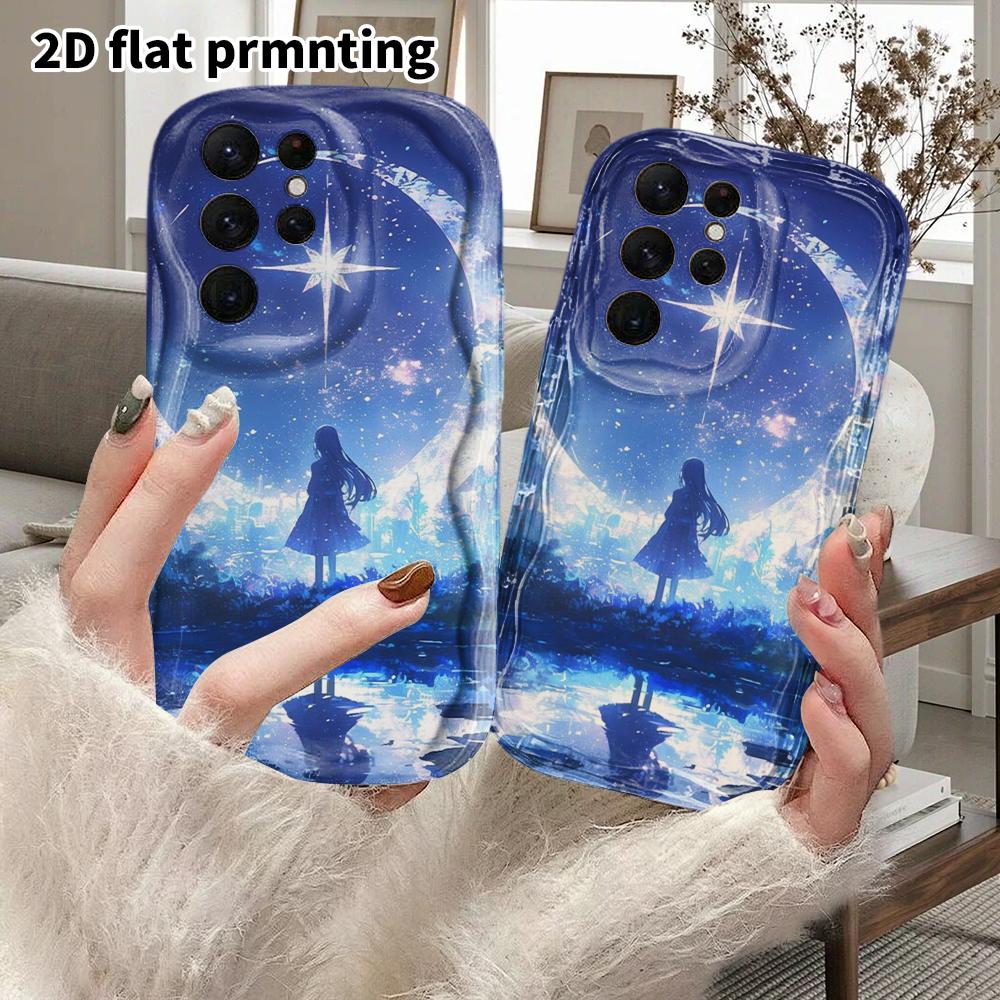 Чехол для телефона: 2D Плоский Защитный Чехол для Samsung Galaxy A34 A35 M05 M06 S20 S22 S21 FE Plus 5G, Стиль для Пары, Серебряный Медвежонок, Рождество и Хэллоуин G