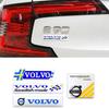 Для автомобильных аксессуаров Volvo 3D алюминиевый значок-эмблема Наклейки на автомобиль Наклейка для Volvo Xc60 Xc90 V40 V60 S60 V50 V90 S80 C40 XC40 V70 X