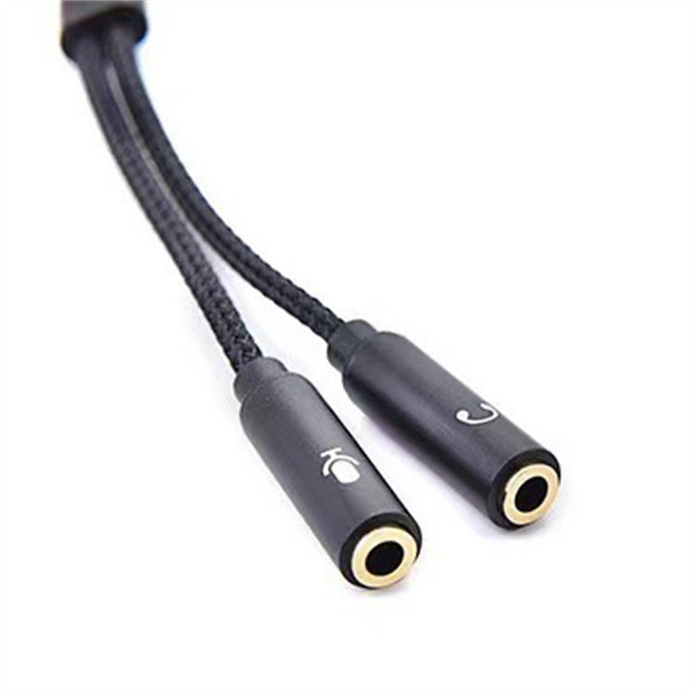 Cable 3.5mm Female Headphone Jack Y Splitter Cable 1 Male to 2 Female Cable Converter AUX Cable