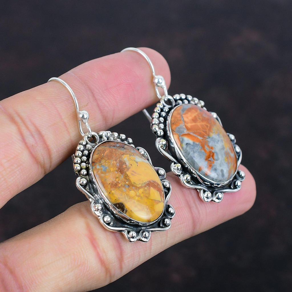Серьги из яшмы Малигано, натуральные драгоценные камни, серьги из стерлингового серебра 925 пробы, ручная работа, достойные ювелирные изделия, серьги последнего дизайна, подарки для матери
