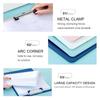 Thicken Writing Clamps Office School Supplies Notebook File Memo Pad Clip A4 Folder Board Clipboard