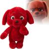 25CM Cute Playful Evil Middle Finger Red Dog Plush Toys Soft Funny Clifford Dog Animal Plushies Doll Kid Birthday Accompany Gift