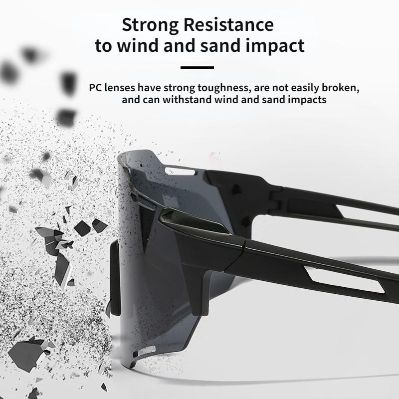 Уличные солнцезащитные очки для велоспорта, мужские спортивные ветрозащитные пылезащитные очки UV400, женские велосипедные очки, солнцезащитные очки
