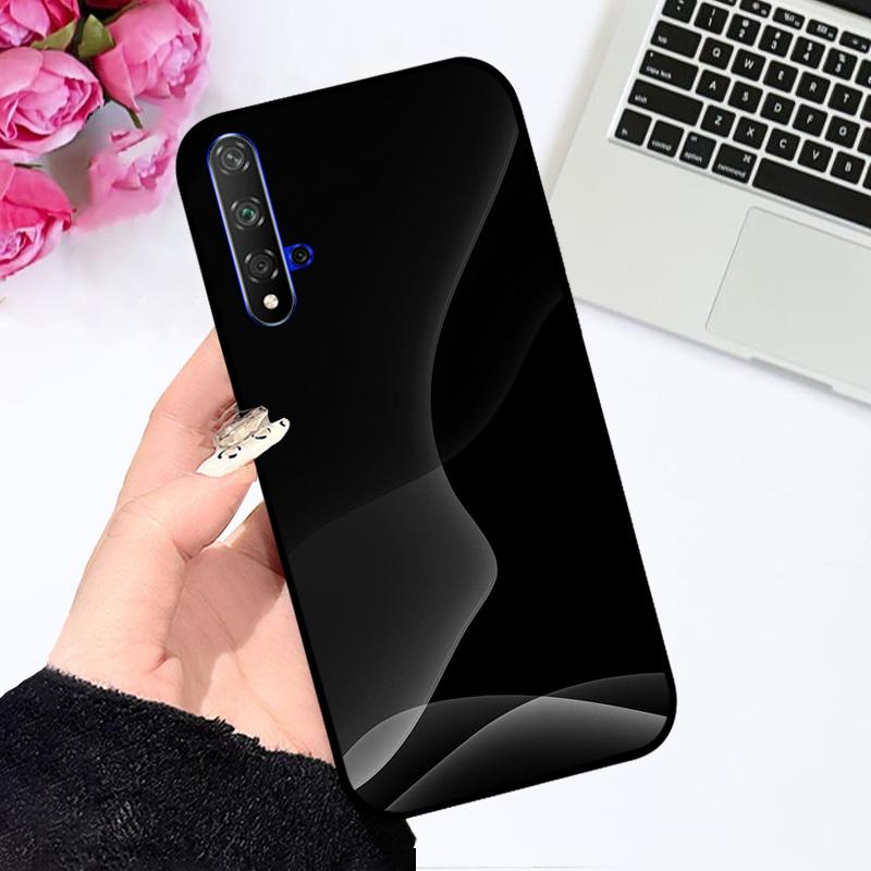 For Huawei Nova 5T Case YAL-L21 YAL-L61 Fashion Luxury Soft TPU Silicone Phone Coque Bumper For Huawei nova 5T Fundas Cover