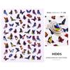 Nail Simulation Laser Butterfly Stickers 3D Stickers Waterproof Cute Butterfly Nail Stickers