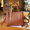 2025 Осень Зима Новая Большая Вместимость Натуральная Кожа Большая Сумка Верхний Слой Коровья Кожа Женская Сумка Повседневная Мягкая Кожа Сумка Тоут Сумка на Плечо