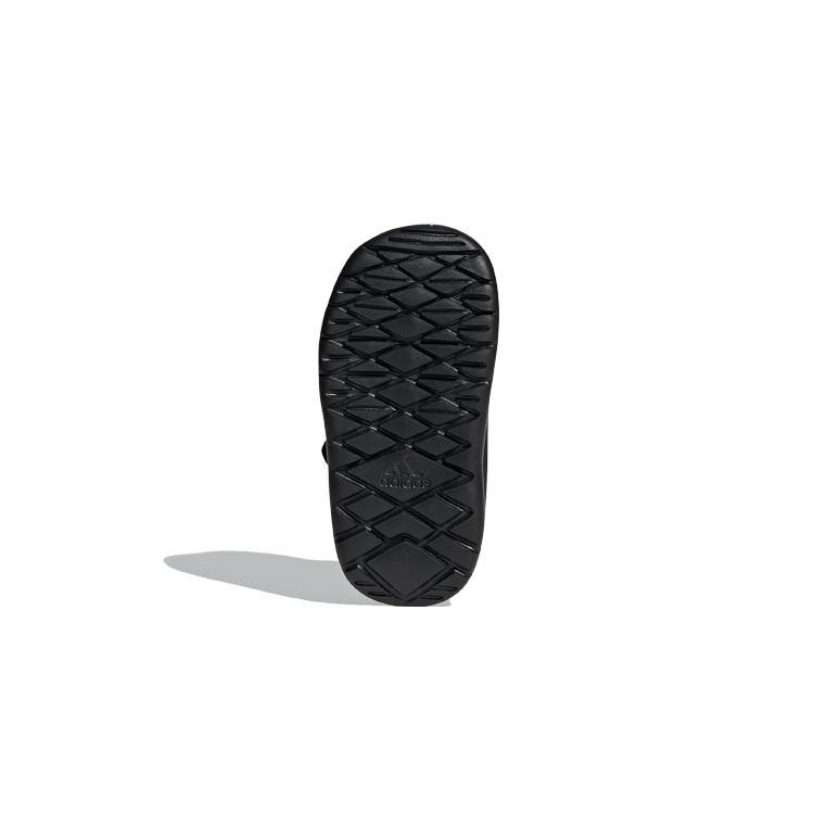 adidas Fortaswim Противоскользящие Амортизирующие Низкие Детские и Малышовые Кроссовки Черные Для Младенцев и Малышей FV8860