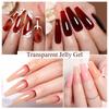 Born Pretty Красный желе прозрачный гель для ногтей 7 мл розовый телесный цвет замачиваемый гель-лак для ногтей для дизайна маникюра дома салон DIY