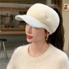 Теплая новая женская шляпа без верха Осень и зима Плюс бархат Утолщенная шапка для хвостика Холодная шапка без верха Универсальный стиль Вязаная