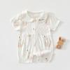 Летний ромпер-принцесса для новорожденной девочки – Милый комбинезон с короткими рукавами