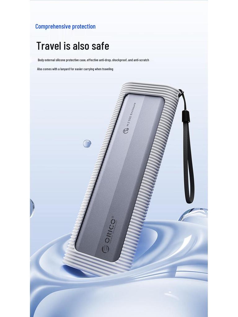 Orico NVMe M.2 SSD Box, Type-C 3.2 External Drive Enclosure.