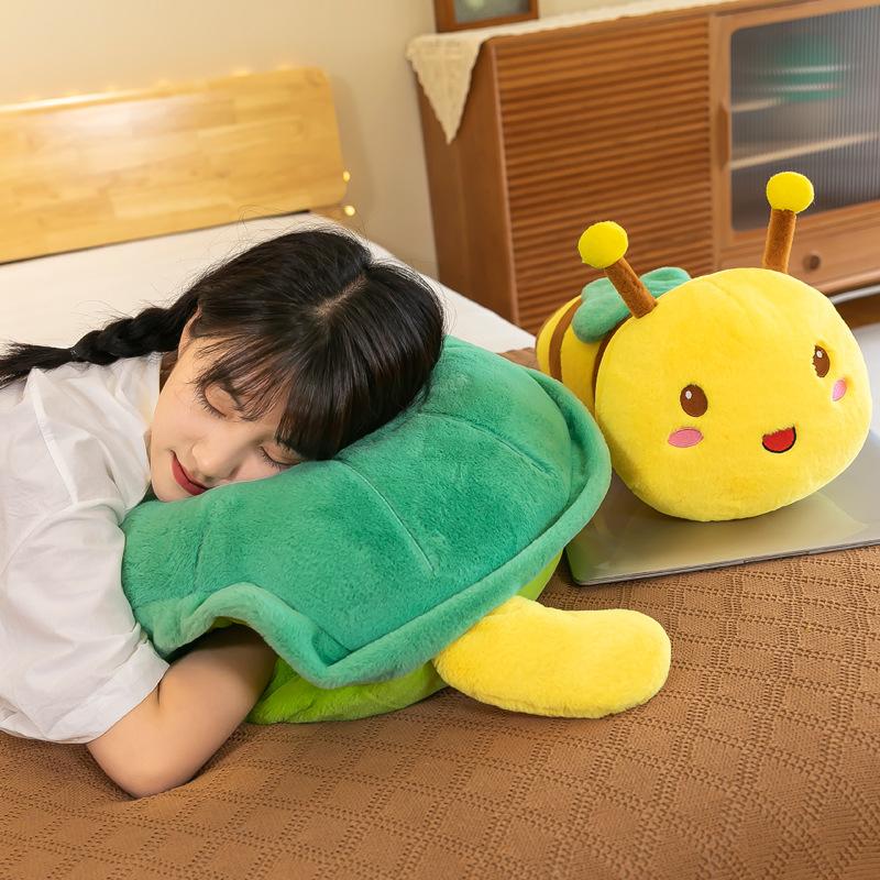 Cartoon Little Turtle Doll Cross-border Wholesale Plush Toys Street Stall Gifts Nap Can Be Inserted To Warm Hands And Pillows For Besties