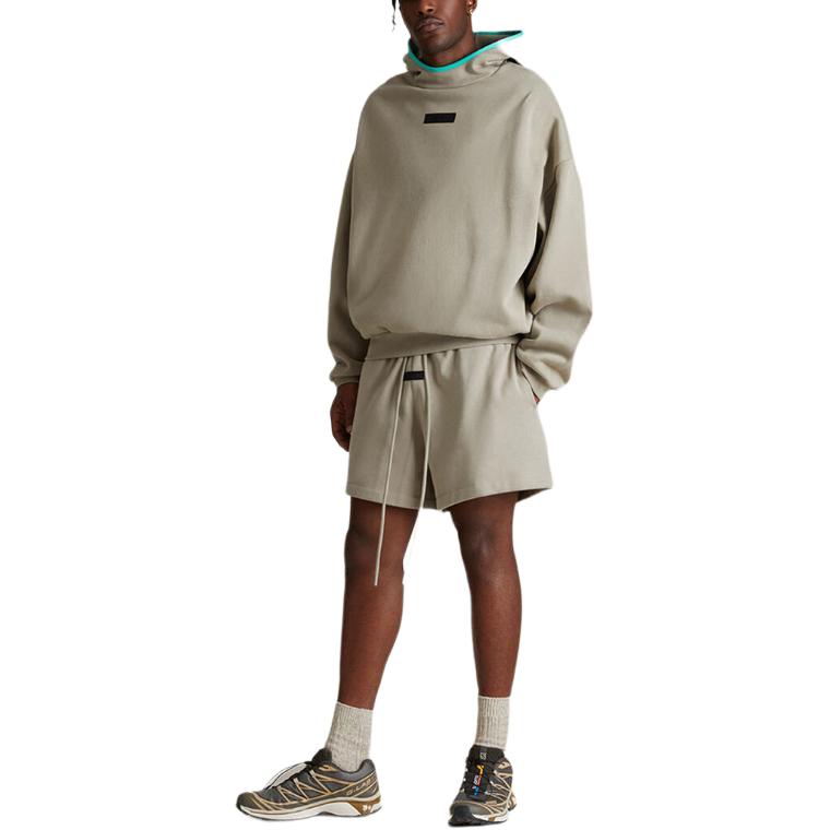 Fear of God Essentials Шорты Ньон Свободного кроя Seal Мужские Низ Серый 160SP244125F