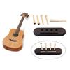 1 Set Ukulele Accessories Ukulele Saddle Replacements Ukulele Bridge Parts Bridge Pin Slotted Bridge Pins Ukulele Parts