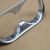 Matte Chrome Interior Cup Holder Cover Trims For Mazda CX5 2017-2025 Accessories