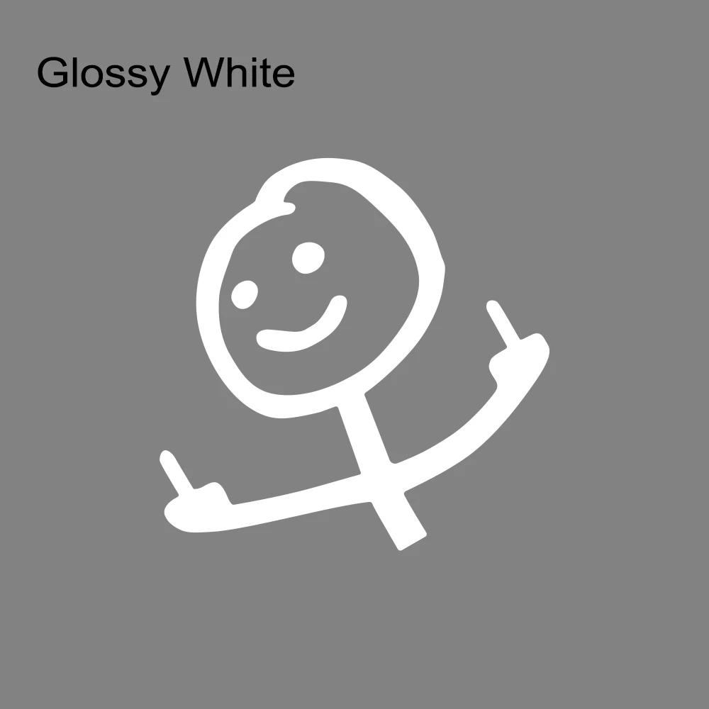 Creative FK Funny Sticker For Cars Trucks Window Windshield Bumper Erect Middle Finger Decor Creative body stickers waterproof