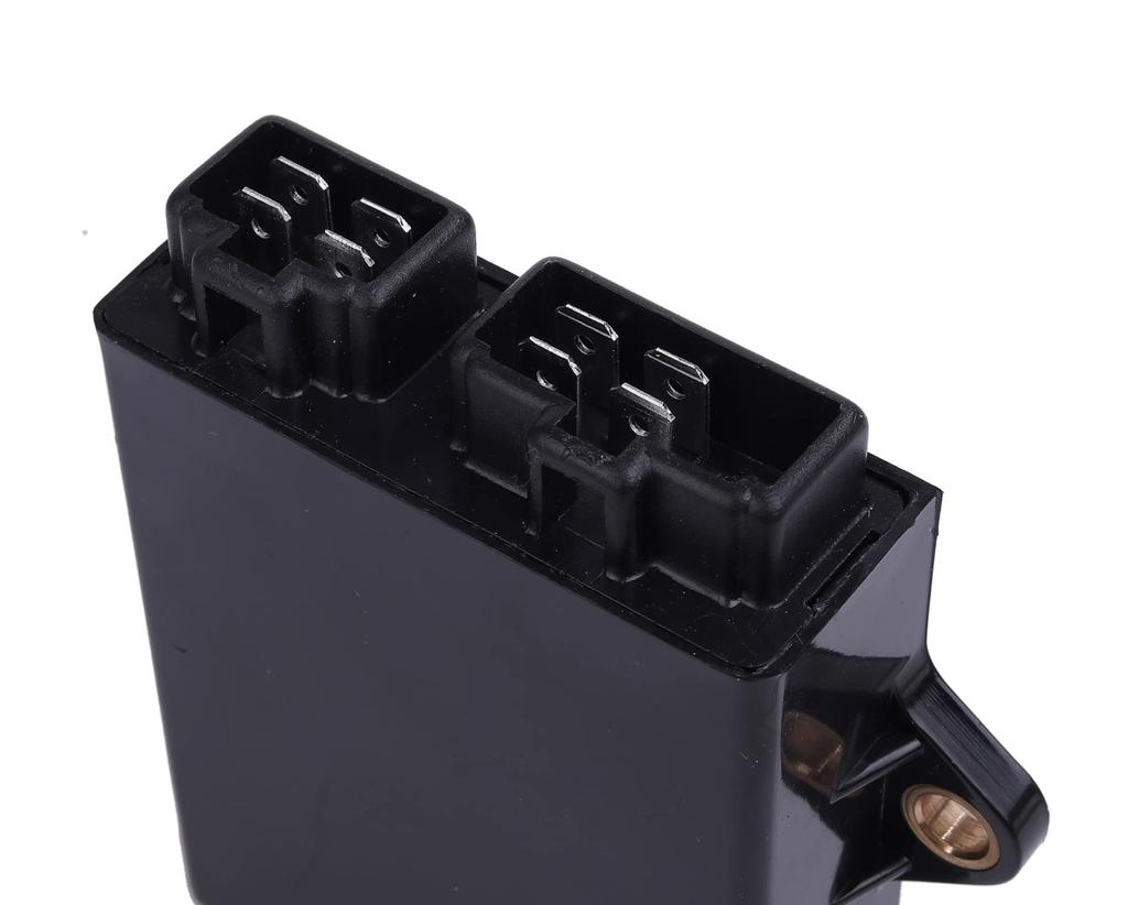 3DM CDI Spark Igniter Unit for Yamaha XV250, Virago, Etc., Genuine Yamaha Compatible Repair Part, Spare Maintenance Part, Aftermarket (Black)