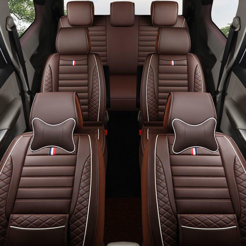 Чехлы на сиденья из ледяного шелка Wuling Hongguang для 7/9-местных фургонов