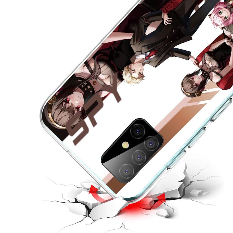 Anime Spy Family Anya Phone Case For Samsung Galaxy A17 A37 A57 A16 A26 A36 A56 A15 A25 A35 A55 A14 A24 A34 A54 A13 A23 A33 A53