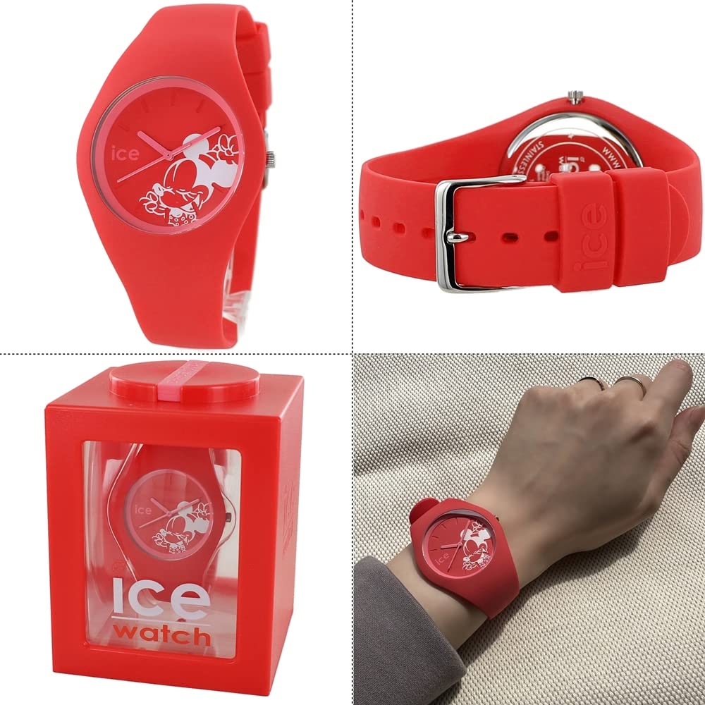 Коробка для хранения парных часов Ice Watch Disney Collaboration, унисекс, силиконовые, 40 мм, средние наручные часы [Ice Watch] мужские, женские [Товар] (№6 Синий/Красный)