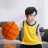 Indoor Silent Basketball Sports Bouncy Balls 18/21/24cm High Density Foam Material Kids Adults Ball Training With Portable Net