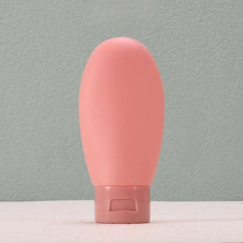 3 шт./набор Косметический флакон-дозатор 60 мл Контейнер с дозатором-трубочкой Портативный дорожный флакон для шампуня Флакон с крышкой-флип для лосьона