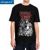Эстетичная футболка с логотипом Cannibal Corpse для мужчин, хлопок, короткий рукав, группа Death Metal, круглый вырез, летняя одежда