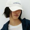 THE RYE Moment Cotton Ball Cap(Ivory)