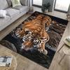 Ковер с принтом питьевой воды тигра для гостиной, спальни, прикроватный, коврик для ванной, коврик для зоны, прочный коврик для дивана, домашний декор
