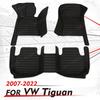 Custom Car Floor Mats For Volkswagen VW Tiguan 2007- 2018 Auto Foot Pads Automobile Carpet Cover Interior Accessories